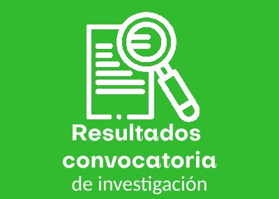 Resultados convocatoria de investigacion