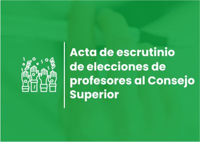 acta escrutinuo profes